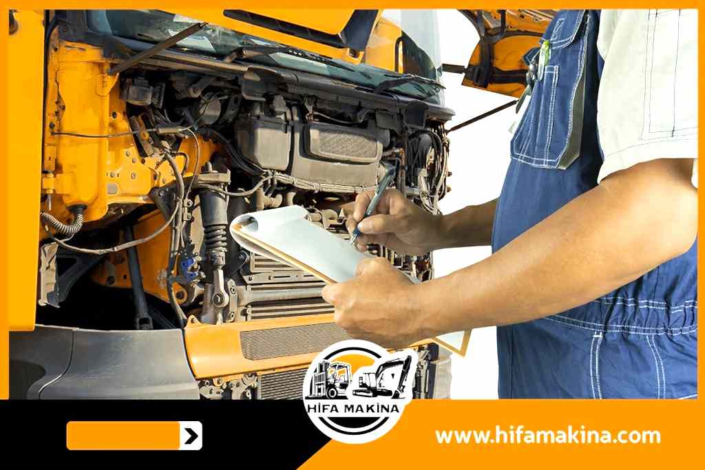 Ekskavatör Bakım Onarım Antalya